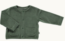 Cardigan Manioc Velours Poudre-Organic