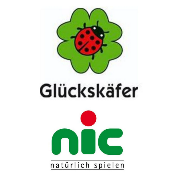 Glitzer - Kreisel Glückskäfer 