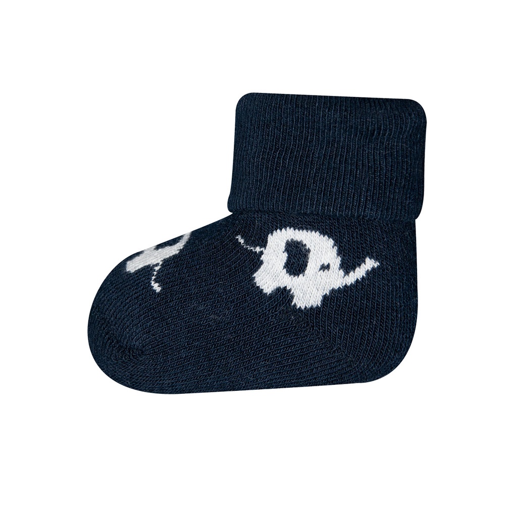 Lot de 3 paires de chaussettes bébé éléphant GOTS Ewers