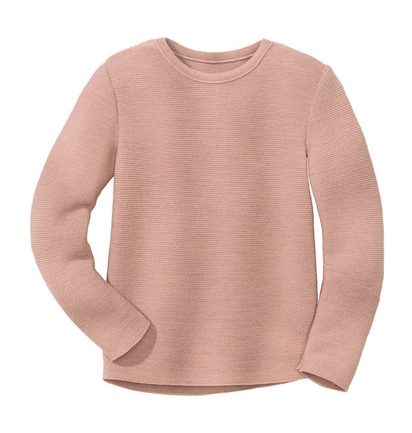 Pull tricot à l'envers en laine, Disana