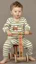 Pyjama bébé en éponge "LONG JOHN" , Sense Organics