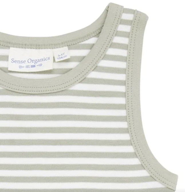 Maillot de corps fille en tissu interlock, DANA, Sense Organics