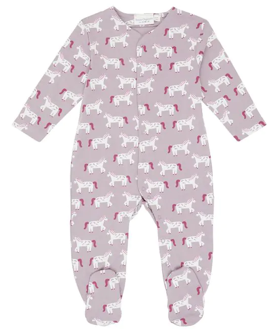 Barboteuse bébé avec pieds, YSIOR, Sense Organics