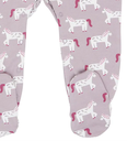 Barboteuse bébé avec pieds, YSIOR, Sense Organics