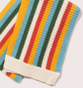 Pull bébé en maille à rayures arc-en-ciel, LGR