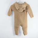 Wolliger Fleece Overall, Müsli 