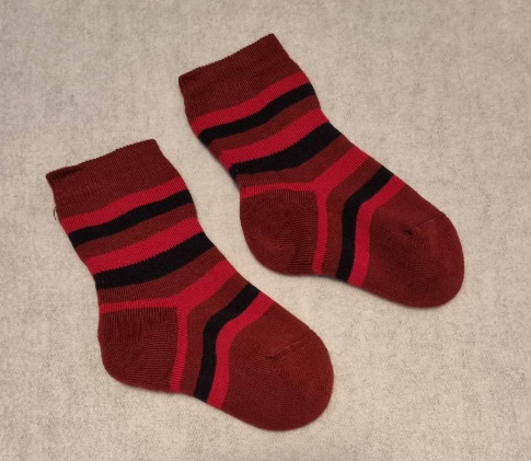 Chaussettes bébé éponge en coton, Grödo 