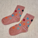 Chaussettes bébé avec points en coton, Grödo
