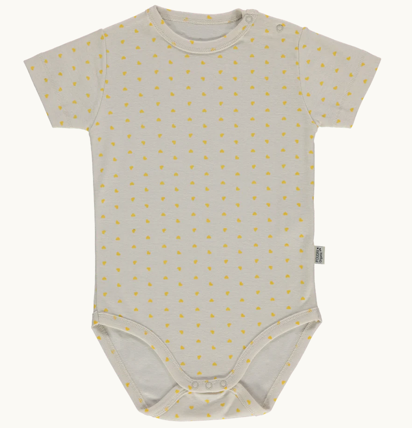 Body manches courtes, Poudre-Orgaqnic