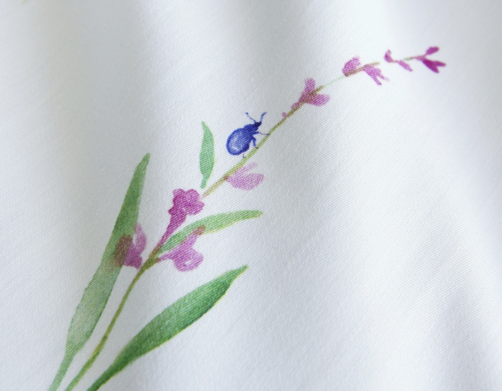 COTONEA bed linen "Blue Windflower"