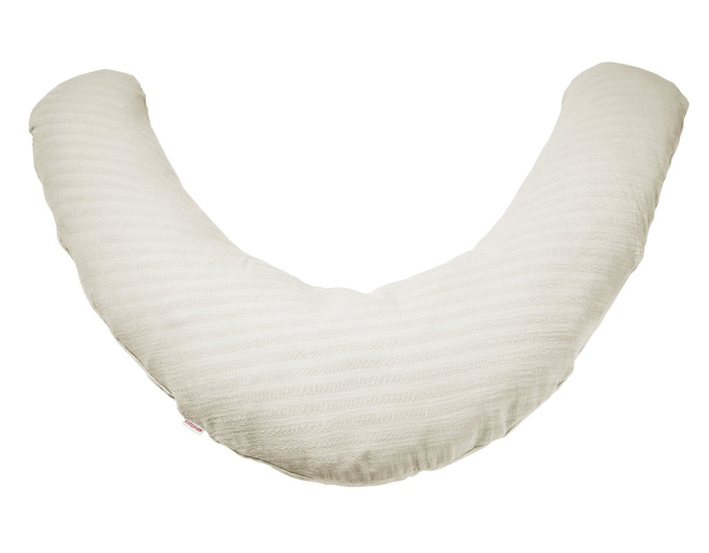 (Cotonea) muslin nursing pillow, natural white