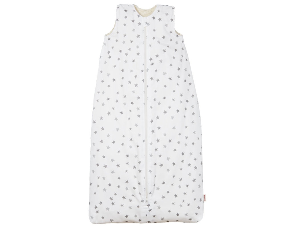 Sleeping bag w. plush lining " Stars " without sleeves, Cotonea