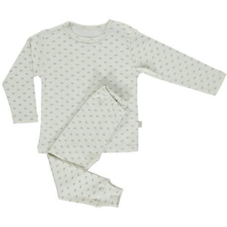 Pyjama Arbousier Hors Saison Blue Surf - Poudre Organic