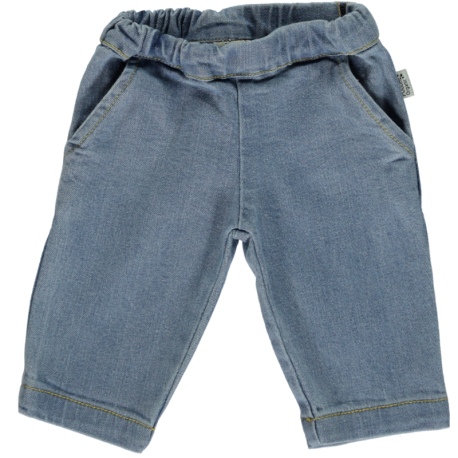 Pomelos Blue Denim Pants - Poudre Organic