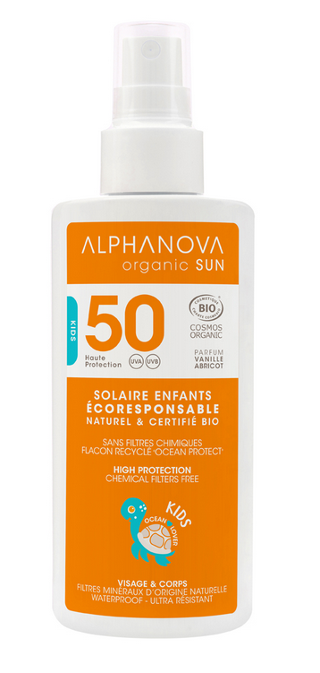Organic sunscreen for kids - Alphanova