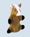 Hand puppet horse Kallisto