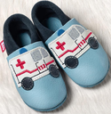 Baby Slippers "ambulance" - Pololo