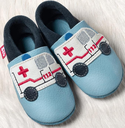 Chaussons Bébé "ambulance" - Pololo