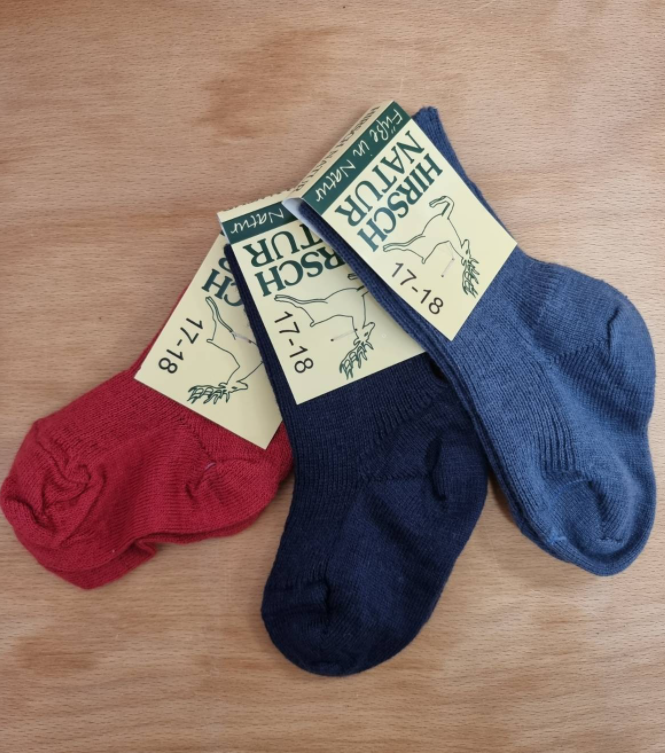 Chaussettes Cotton/Laine Hirsch-Natur