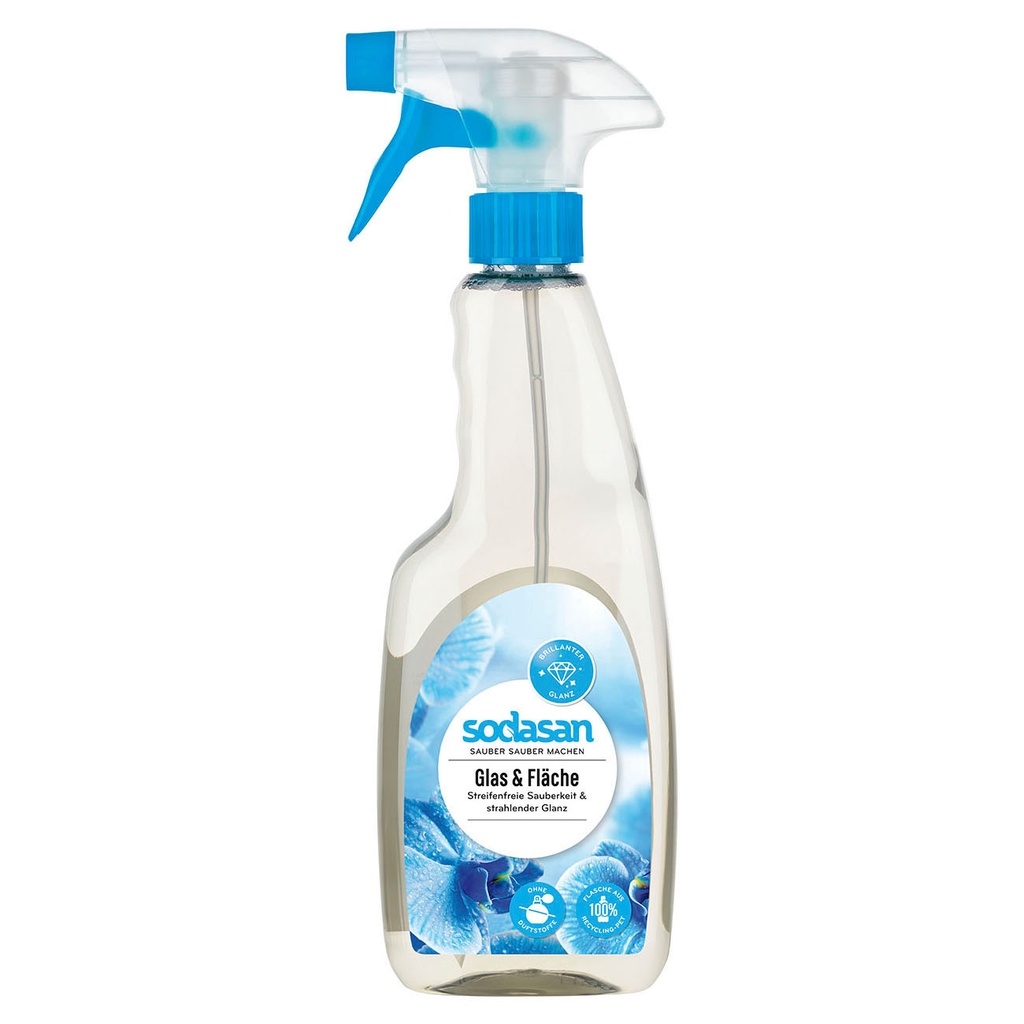 Glass & surface cleaner, Sodasan