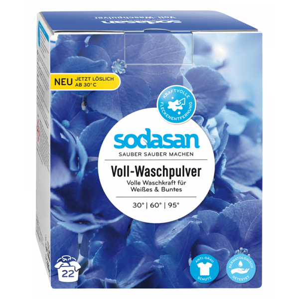Voll-Waschpulver, Sodasan