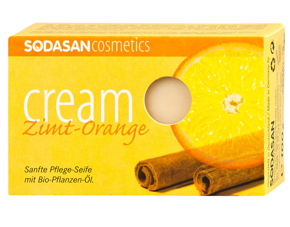 Savon bio thé cannelle & orange, Sodasan