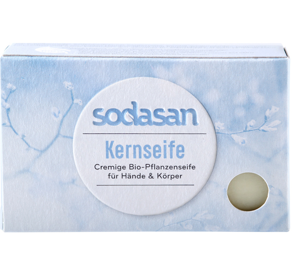 Savon de Marseille bio, parfum neutre, Sodasan 