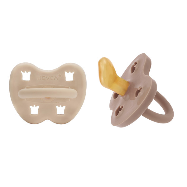 2er Pack Schnuller kieferorthopädisch 3-36 Monate, Hevea