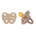 2er Pack Schnuller rund 3-36 Monate, Hevea 