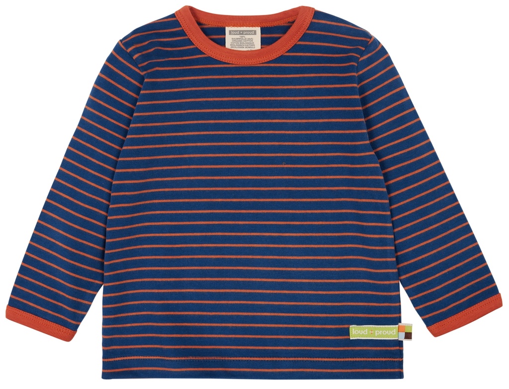 Long sleeve striped T-Shirt, loud + proud