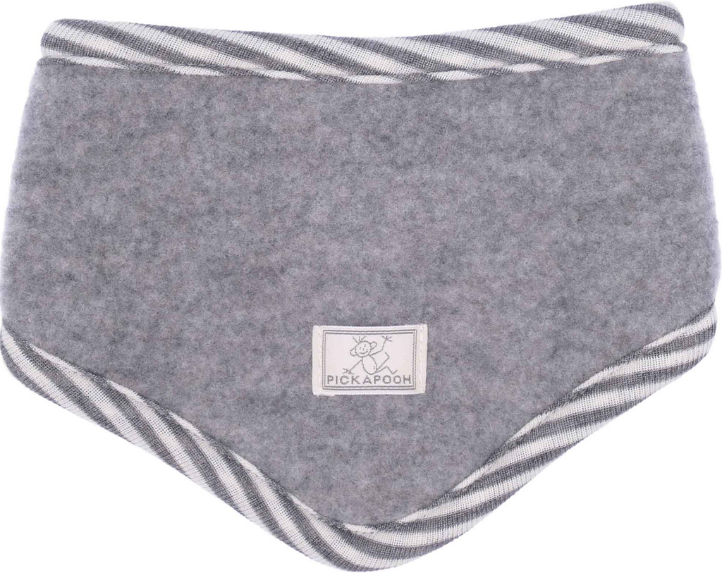 Triangle Scarf Striped Wool Fleece, Pickapooh 