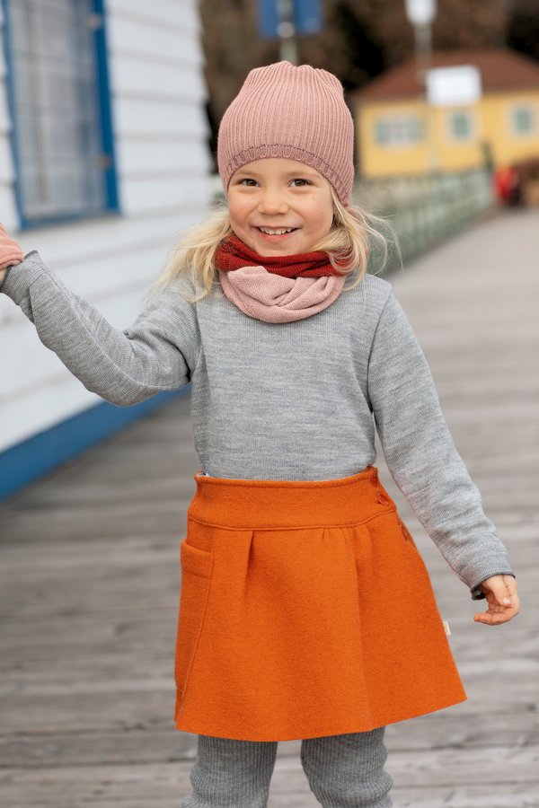 Woll Stick-Pullover, Disana