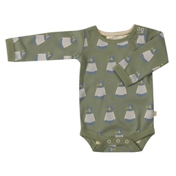 Baby Body green bear, Pigeon organics