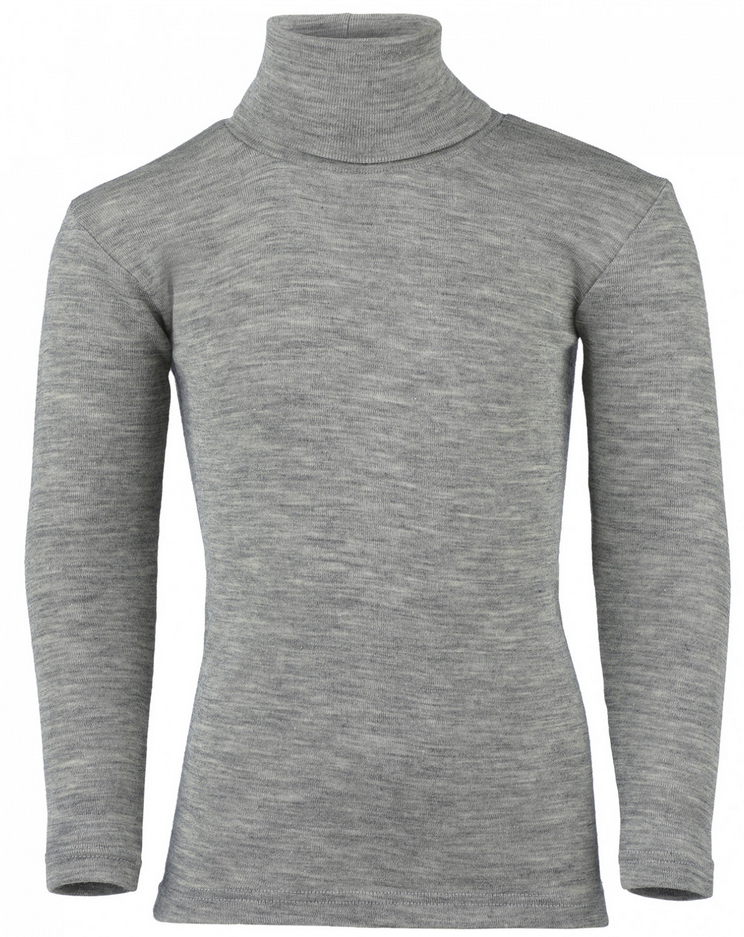 Wool/silk turtleneck sweater, Engel