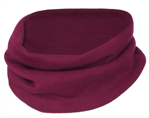 Tube scarf wool/silk, Engel