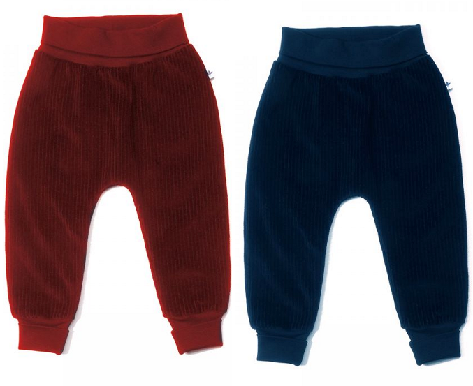 Baby velor pants, Leela