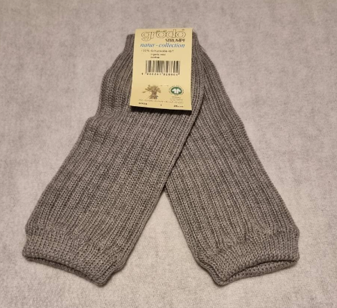 Gauntlets knitted Wool tights, Grödo