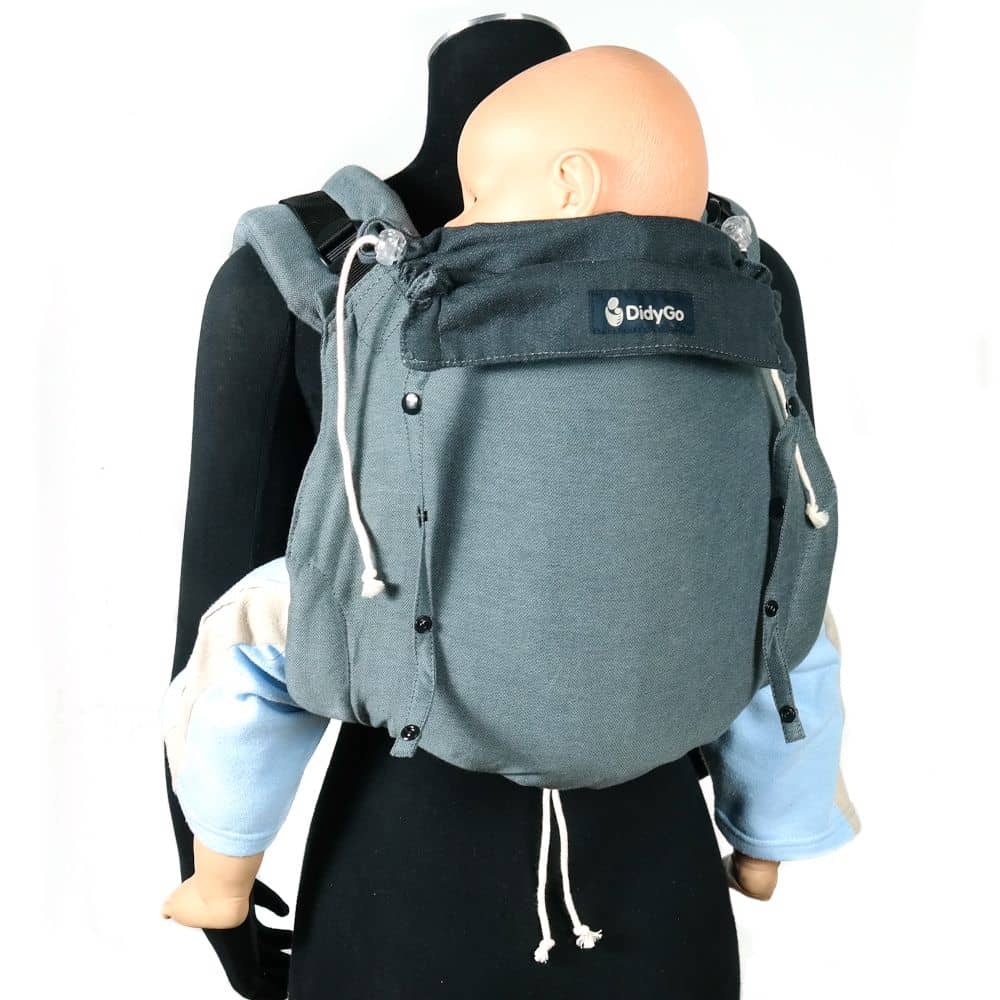 Baby carrier Didysnap 4u "Doubleface anthrazit", Didymos