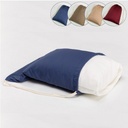 Travel pillow Vario Prolana sleeping comfort on the go including satin transport bag ,Prolana