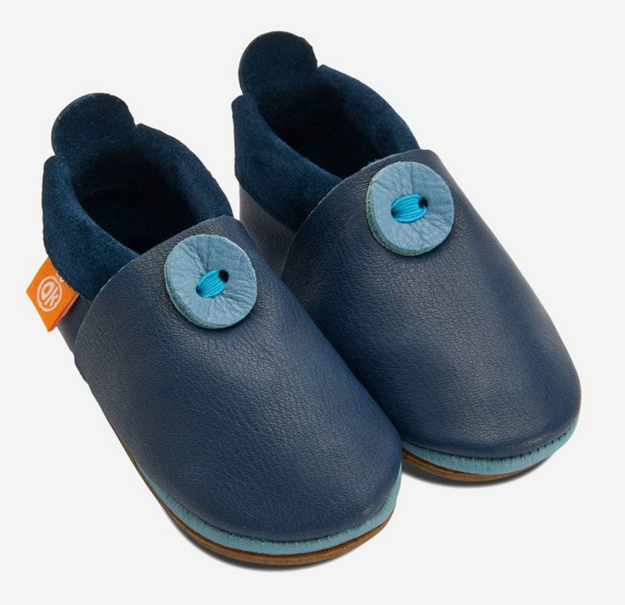 Barefoot Shoes Slipper "Amigo" , Orangenkinder 