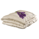 Kombi-Bettdecke mit Seide, Wolle und Lavendel
