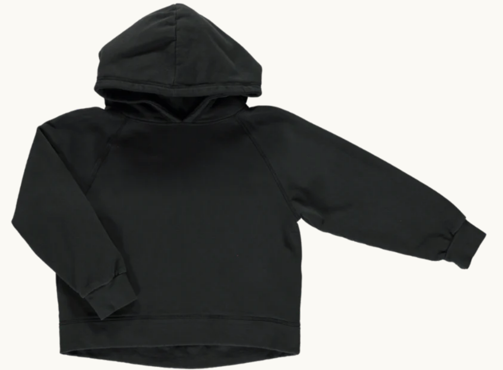 Sweatshirt à capuche Citron, Poudre Organic