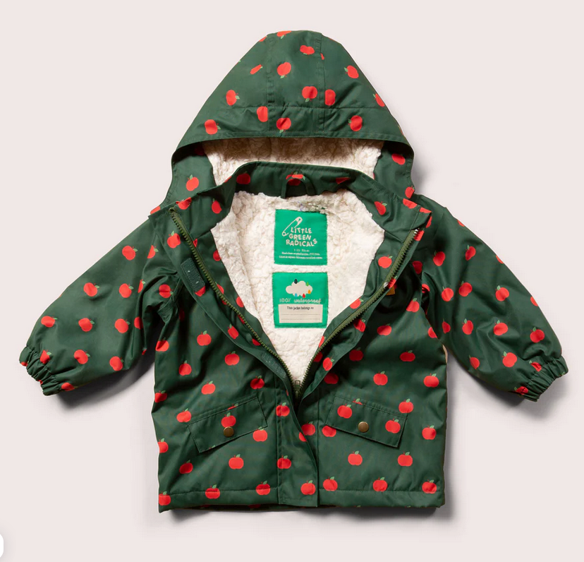 An Apple A Day Recycled Waterproof  Baby Winter Coat  , LGR 