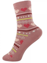 Sockchen mit Herzchen   , Grödo 