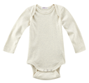 HERBY I Baby Long Sleeve Cotton Bodysuit, Living Crafts