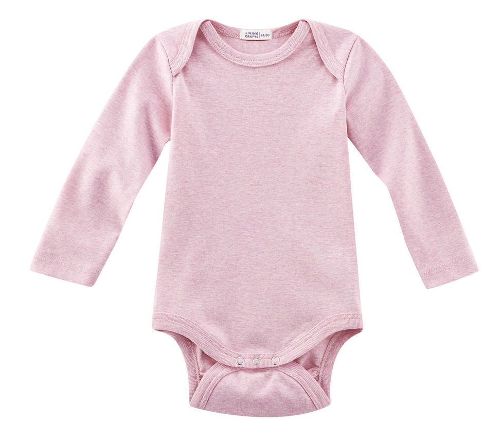 HERBY I Baby Langarm Body Baumwolle, Living Crafts