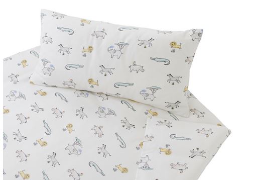 Satin children's bed linen SAFARI, Cotonea