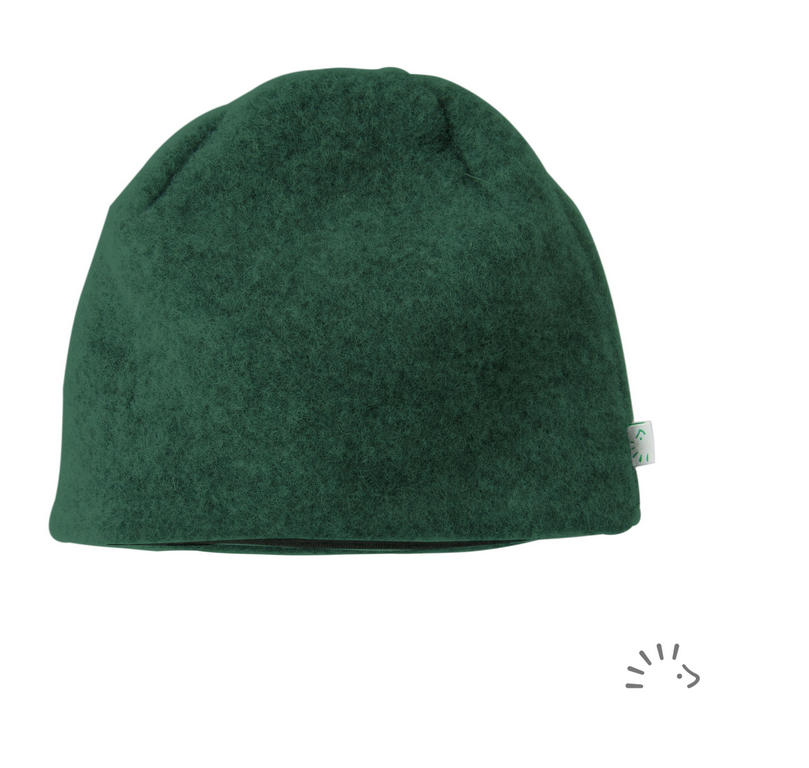 Mütze Wollfleece + Baumwolle , Popolini