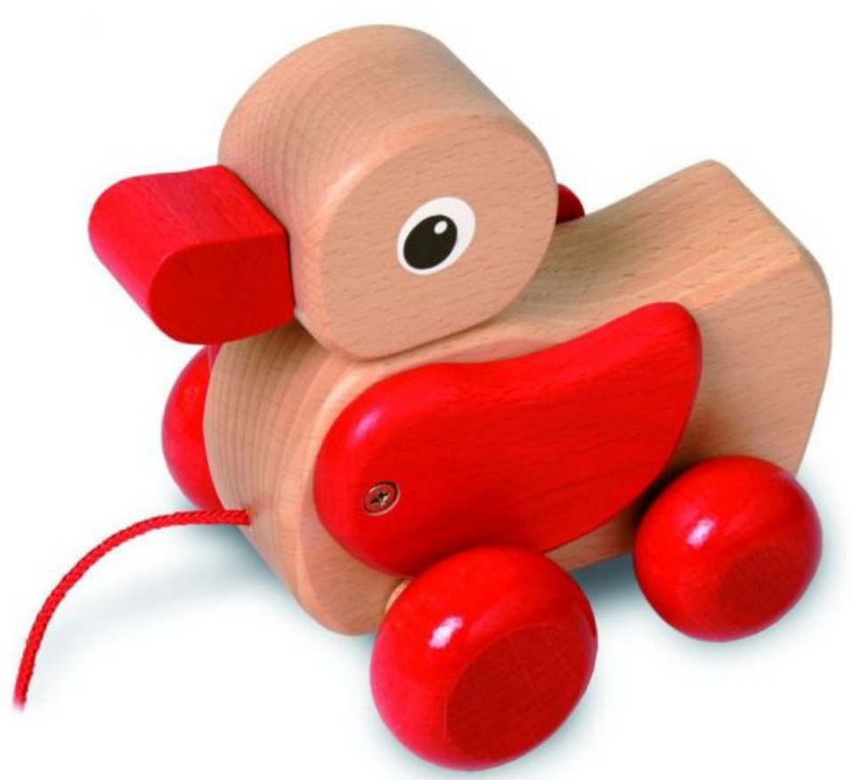 Nachziehtier Quak-Wack, Walter by Nic toys