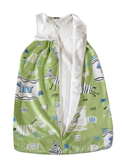 Sac de couchage peluche sans manches